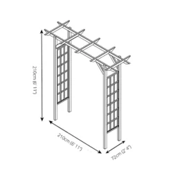 Mercia Flat Top Arch 5 Mercia Flat Top Arch -Keter Store 12888298 1224843954305336