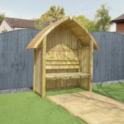 Mercia Arch Top Seated Arbour -Keter Store 12888308 1264884537788928