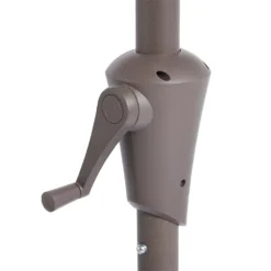 None 2.1m Crank & Tilt Parasol Natural - Dia. 38mm -Keter Store 12888558 2064843673563581