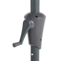 None 2.1m Crank & Tilt Parasol Dark Grey - Dia. 38mm -Keter Store 12888560 1804843674218079