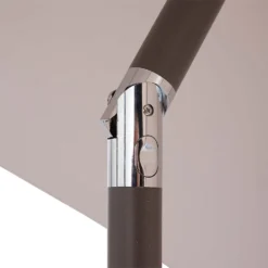 None 2.7m Crank & Tilt Parasol Natural - Dia. 38mm -Keter Store 12888565 2044843674514035