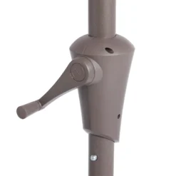 None 2.7m Crank & Tilt Parasol Natural - Dia. 38mm -Keter Store 12888565 5874843674545775