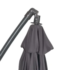 3m Overhanging Parasol - Dark Grey -Keter Store 12888567 1604966185535941