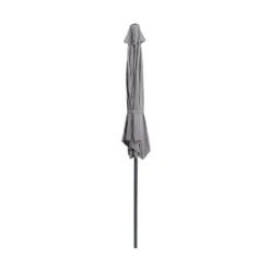 None 2.7m Crank & Tilt Parasol Light Grey - Dia. 38mm -Keter Store 12888568 1444843674318519