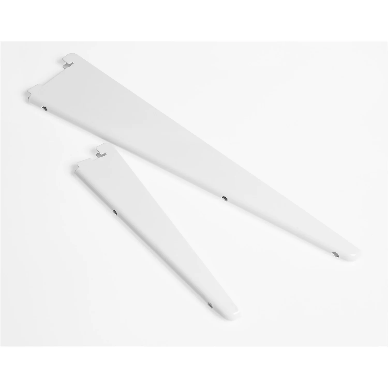 Anti-bacterial Twin Slot Shelving Kit - 1981mm White Twinslot and 216mm Brackets - White Anti-bacterial Twin Slot Shelving Kit - 1981mm White Twinslot And 216mm Brackets - White -Keter Store 12888871 7464843291905888
