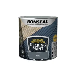 Ronseal Ultimate Protection Decking Paint Slate - 2.5L 6 Ronseal Ultimate Protection Decking Paint Slate - 2.5L -Keter Store 12889267 7014942291500042