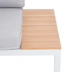 Spirit Metal Garden Corner Sofa Set - Grey -Keter Store 12889918 2024846181086020