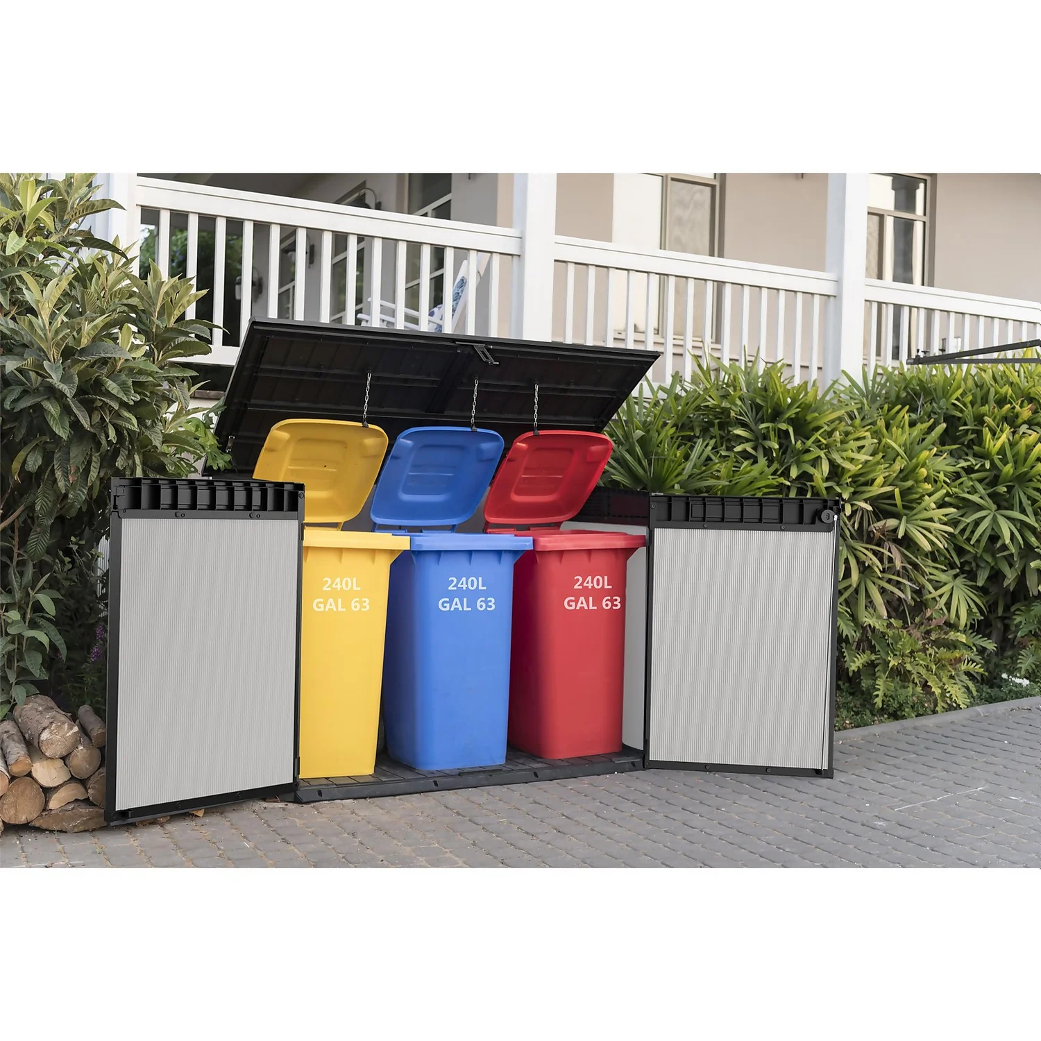 Keter Premier Jumbo Outdoor Garden Storage Shed 2020L - Grey Keter Premier Jumbo Outdoor Garden Storage Shed 2020L - Grey -Keter Store 12890915 5204855738440930