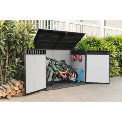 Keter Premier Jumbo Outdoor Garden Storage Shed 2020L - Grey 7 Keter Premier Jumbo Outdoor Garden Storage Shed 2020L - Grey -Keter Store 12890915 5944855738417674
