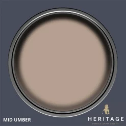 Dulux Heritage Matt Emulsion Paint Mid Umber - Tester 125ml -Keter Store 12891518 1214843800967314