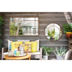 Valencia Outdoor Garden Mirror - 60cm -Keter Store 12891528 2984875440824968