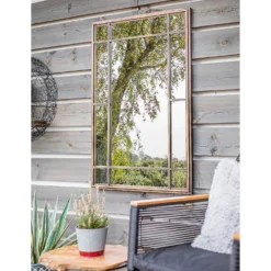 Milano Outdoor Garden Mirror - 100cm -Keter Store 12891529 7424875437353980