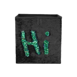 Living Elements Compact Cube Sequin Drawing Insert - Black -Keter Store 12932943 1704900282375638