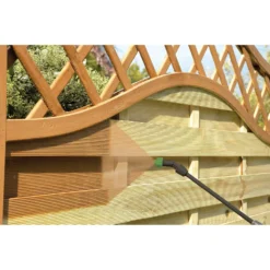 Ronseal One Coat Fence Life Paint Tudor Harvest Gold - 9L -Keter Store 13032829 9304942087343376