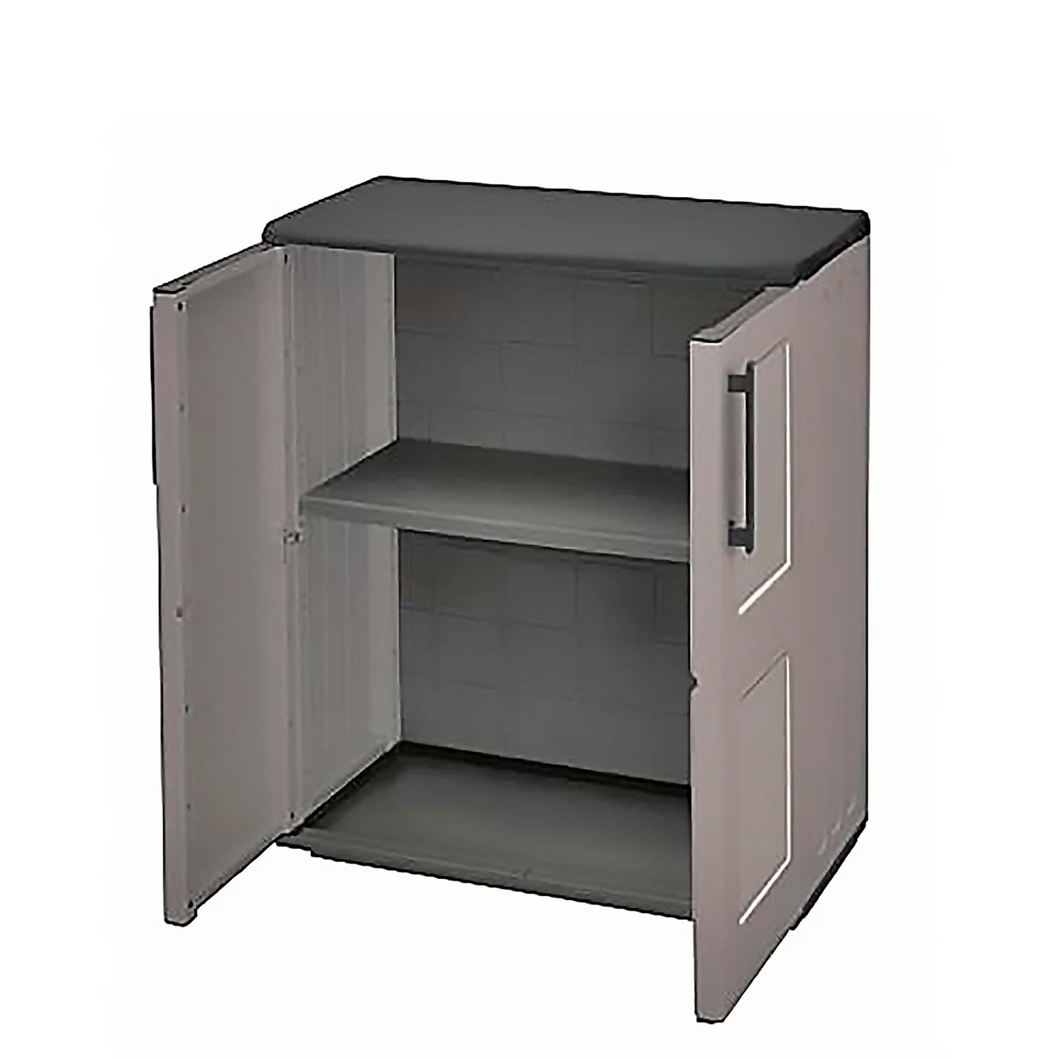 Shire Small Storage Cupboard with Shelves Shire Small Storage Cupboard With Shelves -Keter Store 13082828 1314862456325081