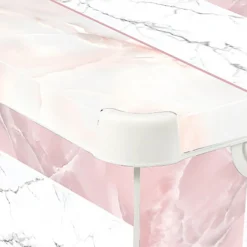 Curver Stockholm Mixed Marble Deco Storage Box - Pink & White 22L -Keter Store 13148481 3484896660241833