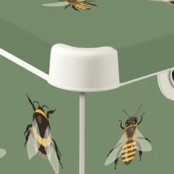 Curver Stockholm Bees Deco Storage Box - Green - 22L -Keter Store 13169626 8264898511822759