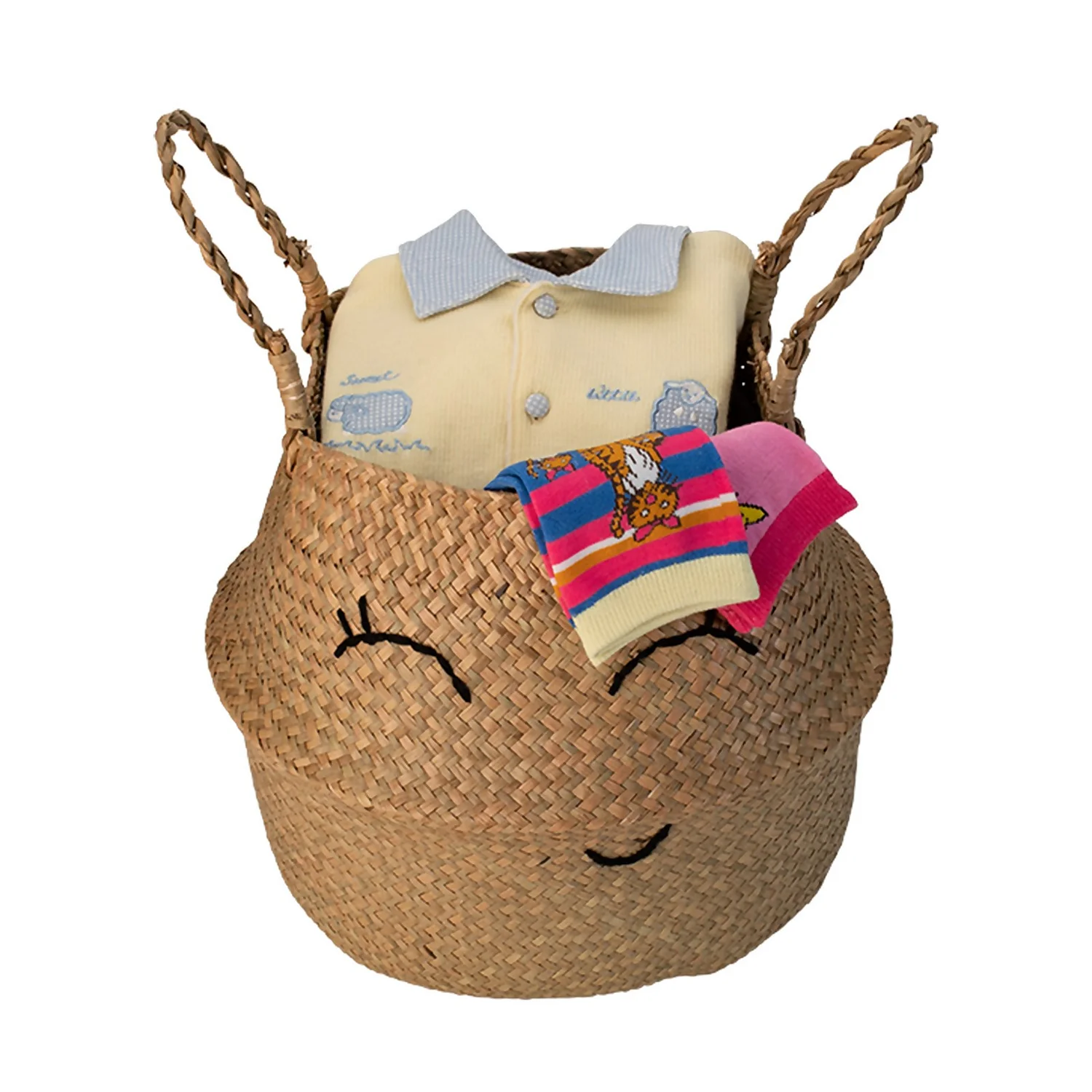 Kids Seagrass Smile Storage Basket Kids Seagrass Smile Storage Basket -Keter Store 13277672 1834929069390390