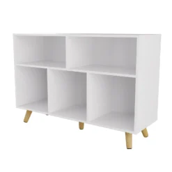 Kids Compact Storage Unit With Legs - White