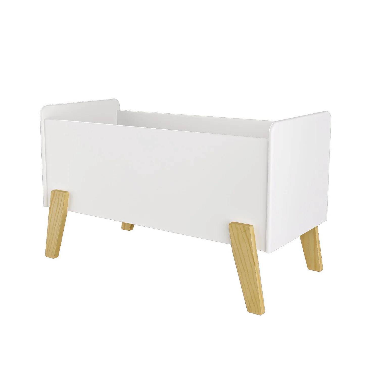 Kids Open Toy Chest - White & Natural Kids Open Toy Chest - White & Natural -Keter Store 13277675 1094930078255056