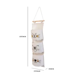 Kids 3 Pocket Hanging Organiser - Polar Bear 9 Kids 3 Pocket Hanging Organiser - Polar Bear -Keter Store 13277677 8574929069276039