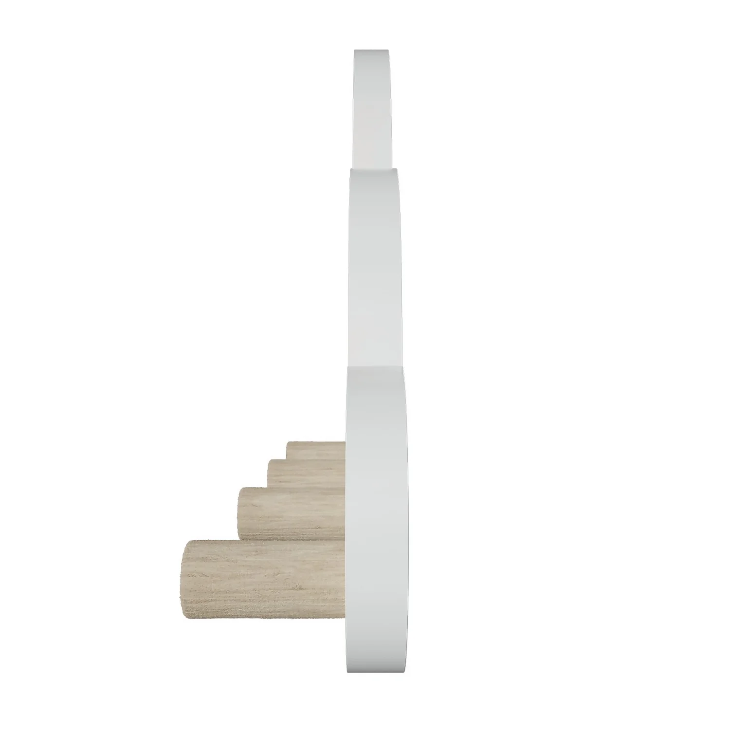 Kids Cloud Shelf with Hooks Kids Cloud Shelf With Hooks -Keter Store 13277680 3624928017769556