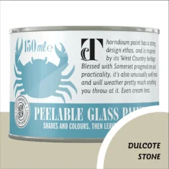 Thorndown Dulcote Stone Peelable Glass Paint 150ml