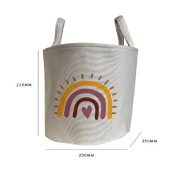 Flexi Storage Kids Small Storage Basket Rainbow -Keter Store 13414764 8054943628936978