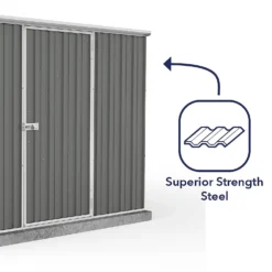 Absco 7.5 X 10ft Premier Reverse Apex - Dark Grey 6 Absco 7.5 X 10ft Premier Reverse Apex - Dark Grey -Keter Store 13440856 2144929163890555