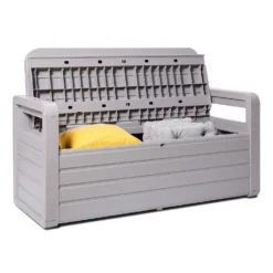 Toomax Forever Spring Bench - Warm Grey 3 Toomax Forever Spring Bench - Warm Grey -Keter Store 13462731 5164931384814153