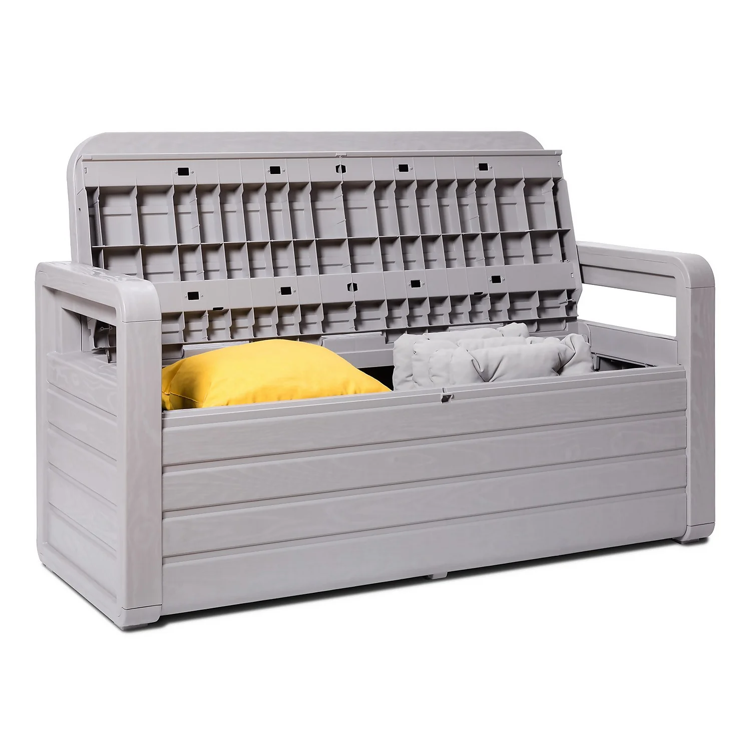 Toomax Forever Spring Bench - Warm Grey Toomax Forever Spring Bench - Warm Grey -Keter Store 13462731 5164931384814153