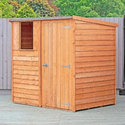 Shire 6x4ft Overlap Pent Garden Shed -Keter Store 13505229 1704926474653802