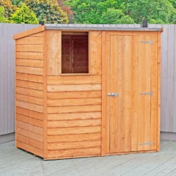 Shire 6x4ft Overlap Pent Garden Shed -Keter Store 13505229 1934926474693132