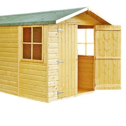Shire 7 X 13ft Jersey Double Door Garden Shed