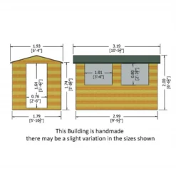 Shire 10 X 6ft Lewis Garden Shed - Including Installation -Keter Store 13505266 7024926479964690