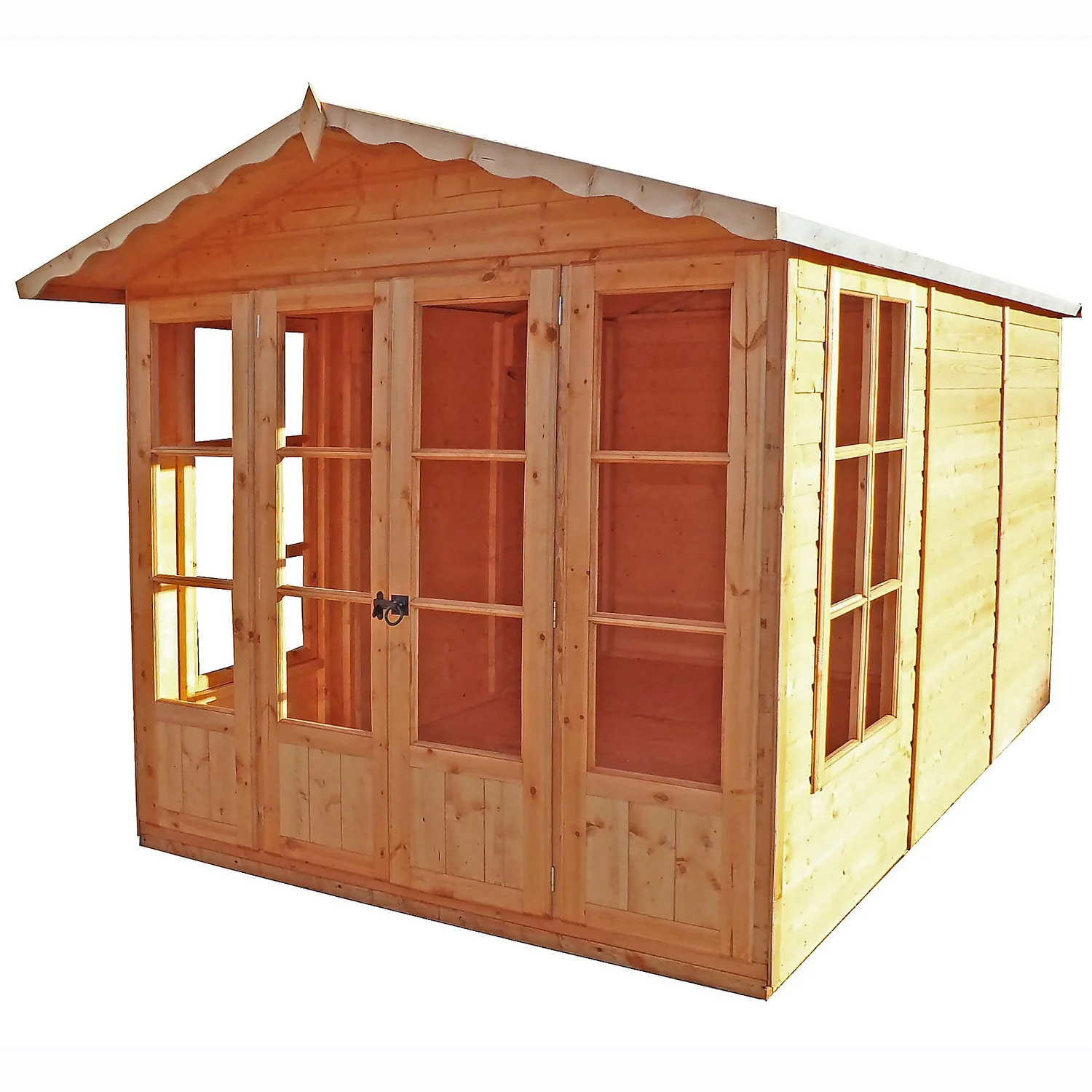 Shire 13 x 7ft Westminster Summerhouse - Including Installation Shire 13 X 7ft Westminster Summerhouse - Including Installation -Keter Store 13505301 1284933733336073