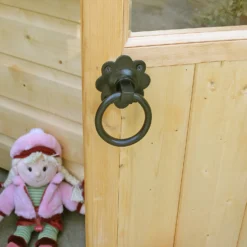 Shire 6 X 4ft Bunny And Platform Kids Wooden Playhouse -Keter Store 13505339 1814931994988008