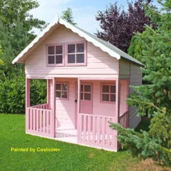 Shire 8 X 10ft Lodge Kids Wooden Playhouse 6 Shire 8 X 10ft Lodge Kids Wooden Playhouse -Keter Store 13505347 3354931995347564