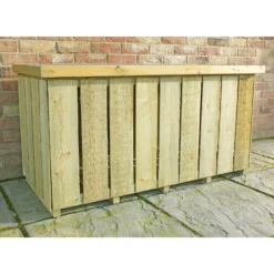 Shire Sawn Timber Garden Storage Log Box 4x2 -Keter Store 13505350 7774931992851885