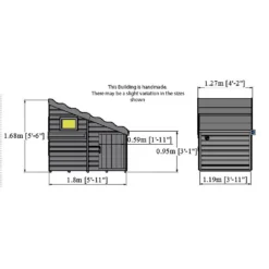 Shire 6x4ft Command Kids Playhouse - Including Installation -Keter Store 13508665 8074932698940393