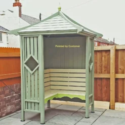 Shire 5x5 Corner Garden Arbour -Keter Store 13508668 7274932698323440