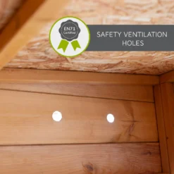 Country Living 8ft X 6ft Premium Colton Double Storey Playhouse With Veranda Painted + Installation - Thorpe Towers Grey -Keter Store 13554905 8125012834499945