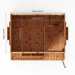 Country Living 7ft X 5ft Premium Sandon Double Storey Playhouse With Veranda Painted + Installation - Aurora Green -Keter Store 13554912 1674949332215927