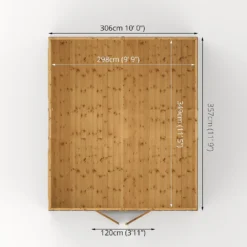 Mercia 12ft X 10ft Premium Shiplap Modular Workshop Shed -Keter Store 13555747 5534949336686287