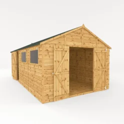 Mercia 20ft X 10ft Premium Shiplap Modular Workshop Shed -Keter Store 13555758 1474949334923868
