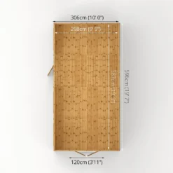 Mercia 20ft X 10ft Premium Shiplap Modular Workshop Shed -Keter Store 13555758 2094949334726198