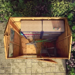 Mercia 7ft X 5ft Premium Shiplap Reverse Apex Shed - Including Installation -Keter Store 13555772 1554949335828392