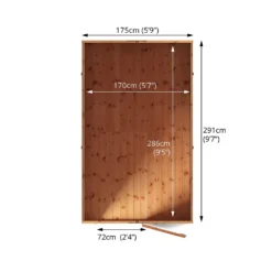 Mercia 10ft X 6ft Premium Shiplap Apex Shed -Keter Store 13555775 2784949337089733