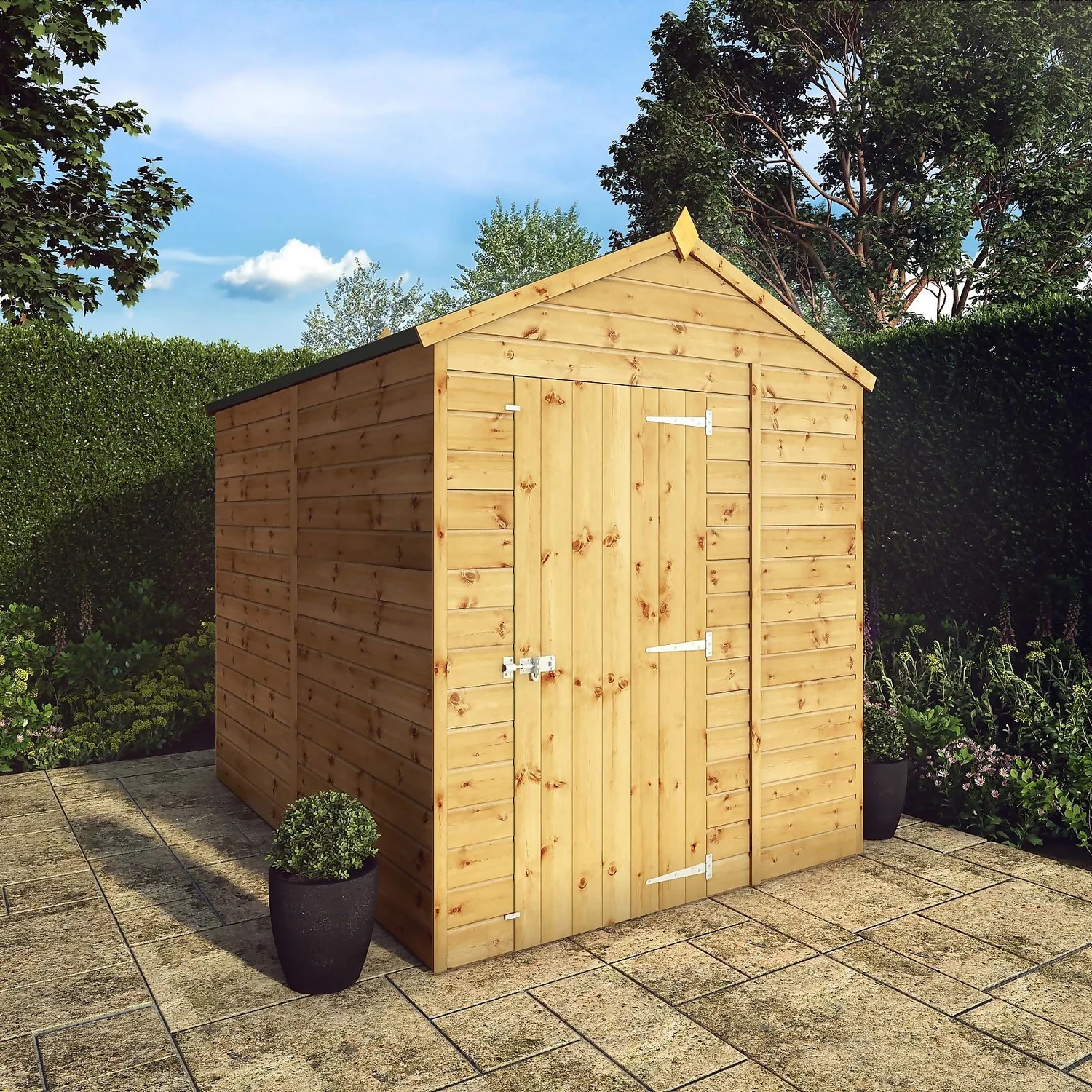 Mercia 8ft x 6ft Premium Windowless Shiplap Apex Shed Mercia 8ft X 6ft Premium Windowless Shiplap Apex Shed -Keter Store 13555779 5844949333871831