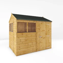 Mercia 8ft X 6ft Premium Shiplap Reverse Apex Shed